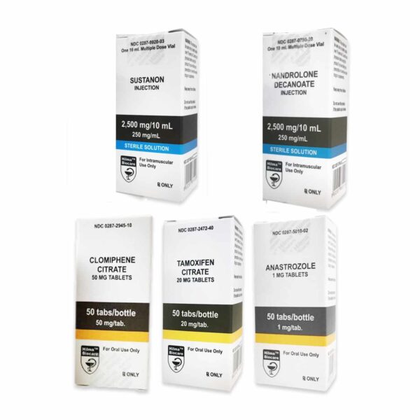 FÖRPACKNINGSMASSNIVÅ I (INJECTERA) SUSTANON 250 + DECA 250 + PCT (8 VECKOR) Hilma