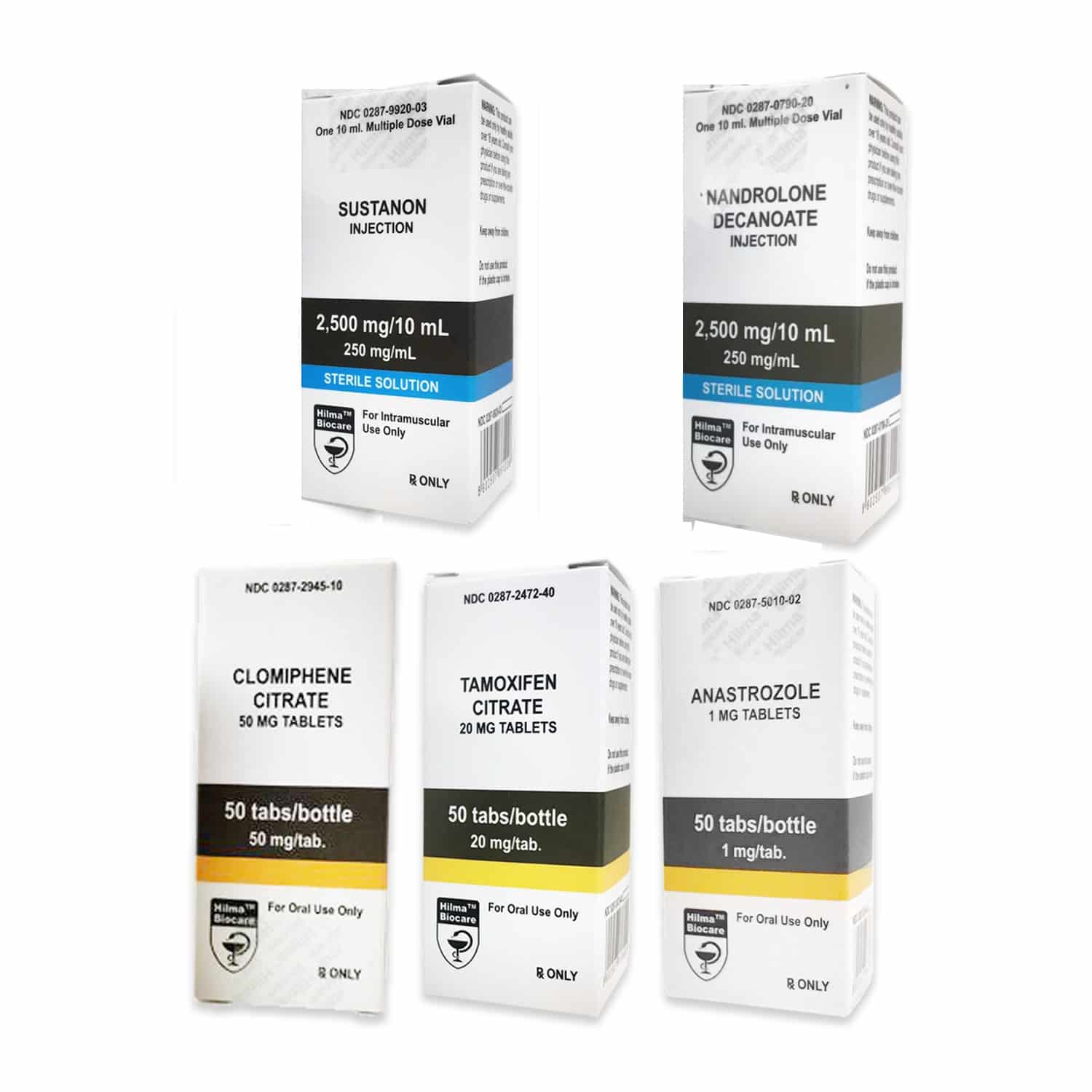 FÖRPACKNINGSMASSNIVÅ I (INJECTERA) SUSTANON 250 + DECA 250 + PCT (8 VECKOR) Hilma