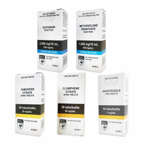 PACK MUSCLE SEC LEVEL I (INJICERA) HILMA SUSTANON + PRIMOBOLAN + PCT (8 VECKOR)