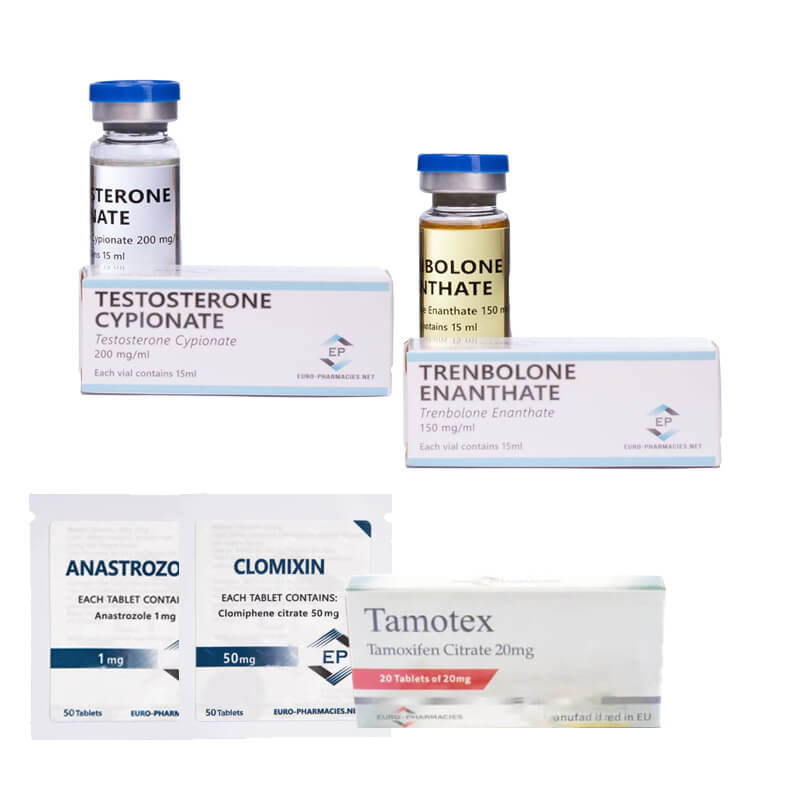 Lean Muscle Gain Pack: Testosteron Cypionate + Trenbolone Enanthate (10 veckor) Euro Pharmacies