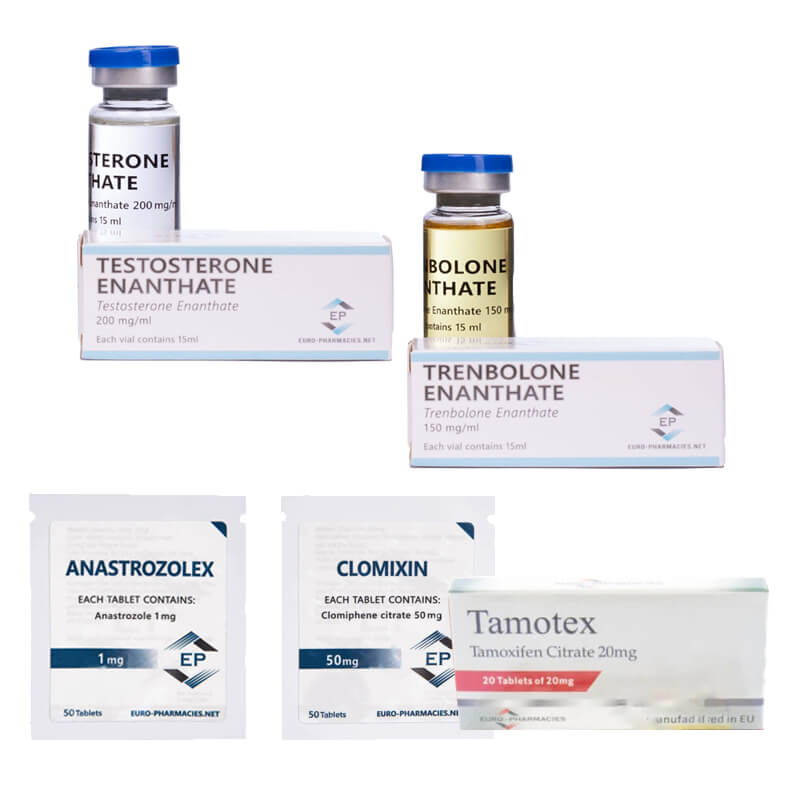 Lean Muscle Gain Pack: Testosteron Enanthate + Trenbolone Enanthate (10 veckor) Euro Pharmacies