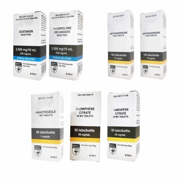 Massökningspaket (INJECTA) SUSTANON + DECA + DIANABOL (8 veckor) Hilma