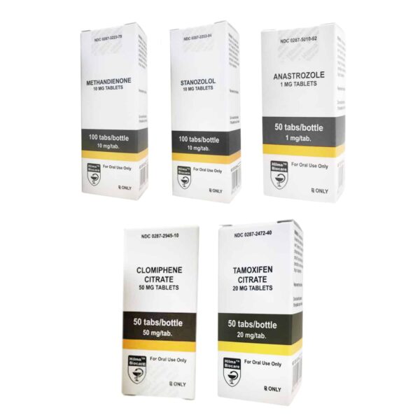 Hilma Lean Muscle Gain Pack: Orala steroider Dianabol + Winstrol (4 veckor)