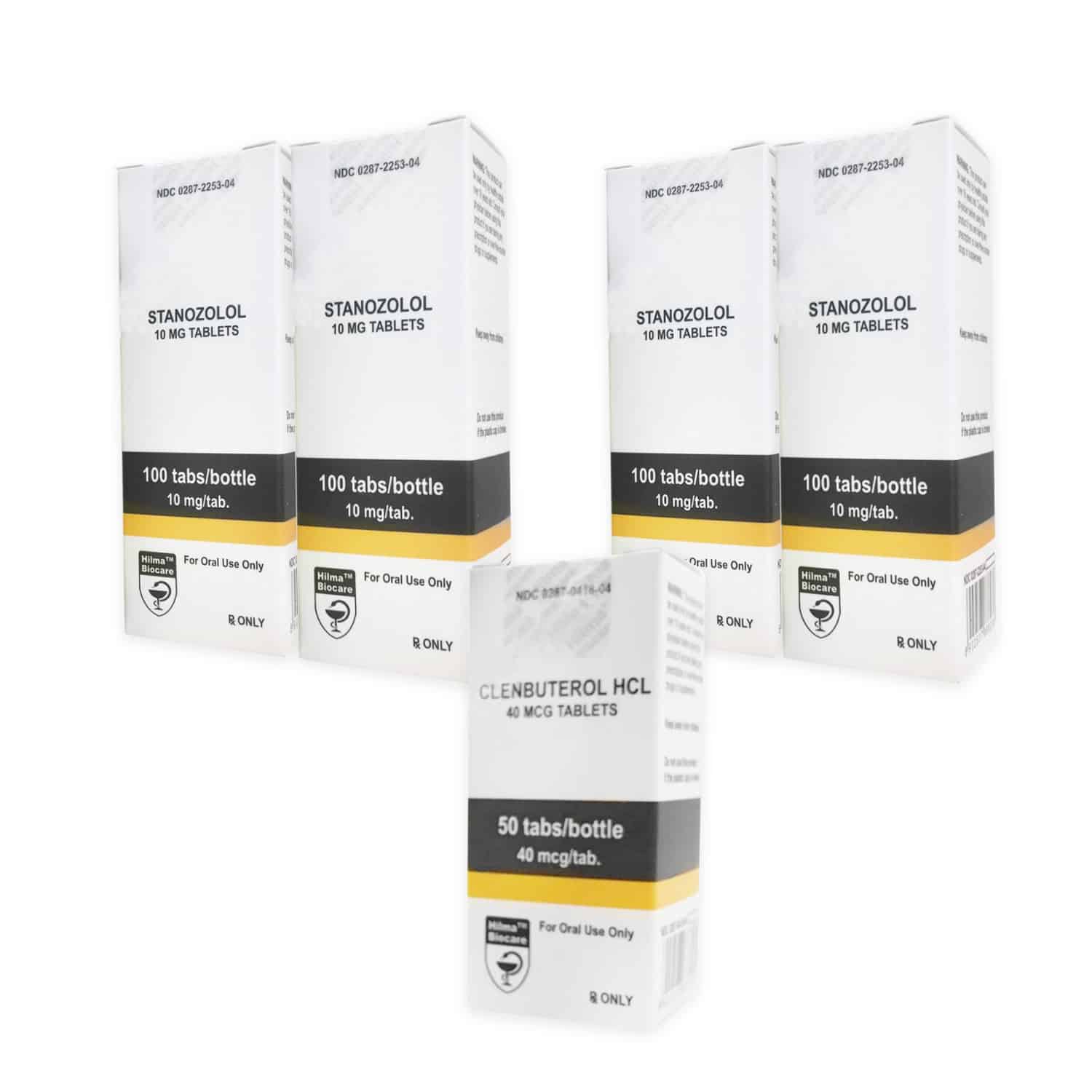 Hilma Dry Pack Winstrol + Clenbuterol orala steroider (10 veckor)