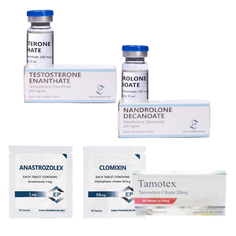 Massökningspaket (INJECTA) Enanthate 250 + DECA (8 veckor) Euro Pharmacies