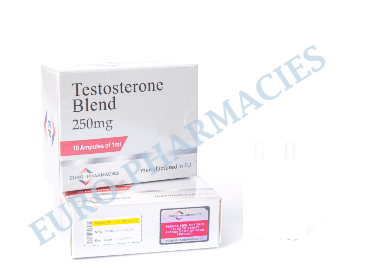 TESTOSTERONBLANDNING 250 mg euroamp