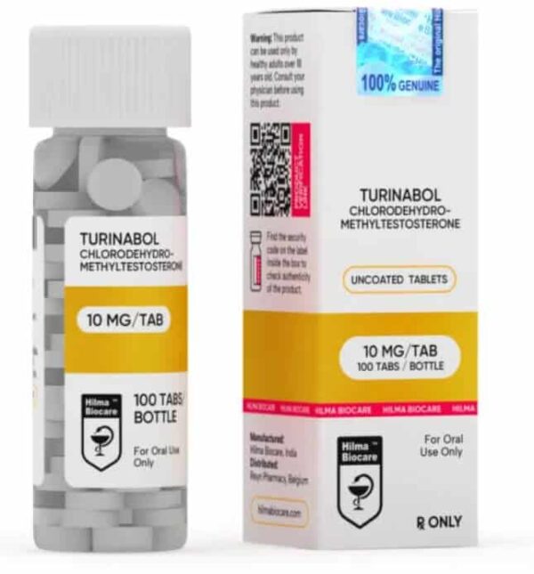 Turinabol 10 mg 100 tabletter Hilma