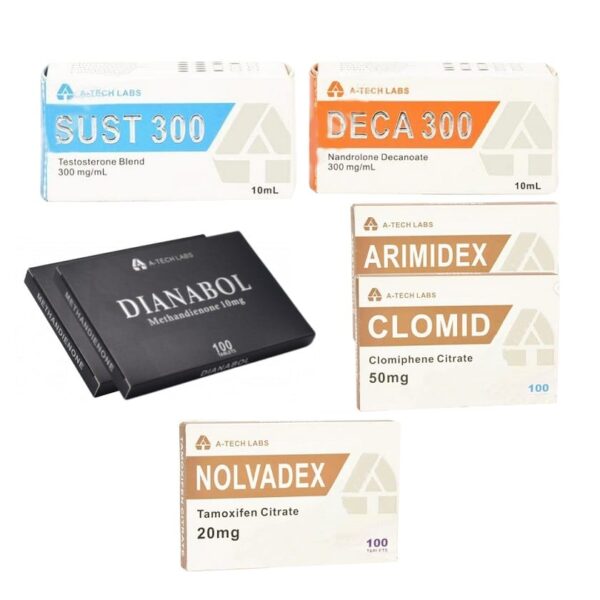 PACK 2GETMASS MASSÖKNINGSCYKEL SUSTANON DECA DURABOLIN DIANABOL A Tech Labs