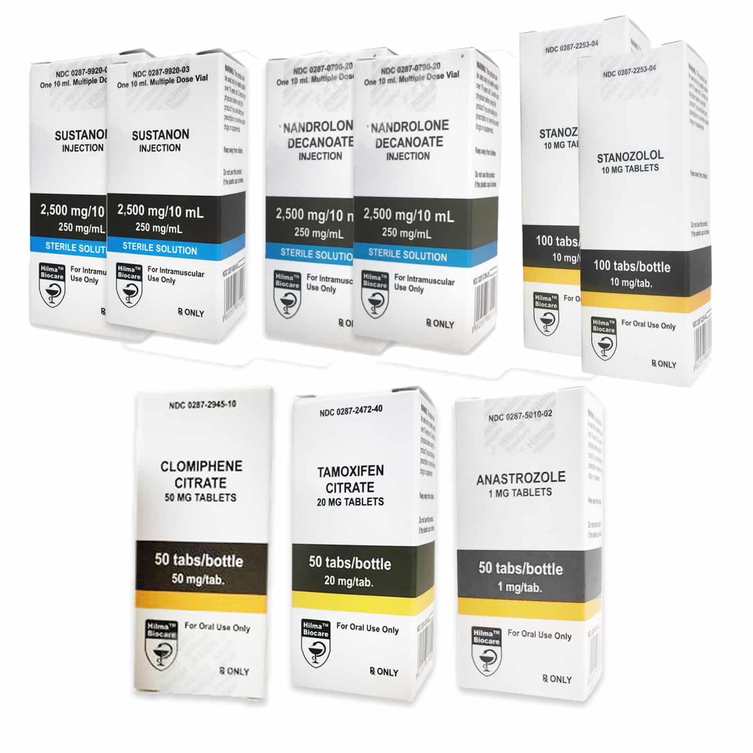 FÖRPACKNINGSMASSA NIVÅ II INJICERA SUSTANON DECA STAN PCT 8 VECKOR Hilma