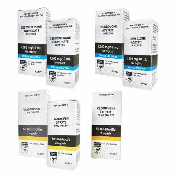 Hilma Lean Muscle Gain Pack: Testosteronpropionat + Trenbergolonacetat + PCT (6 veckor)