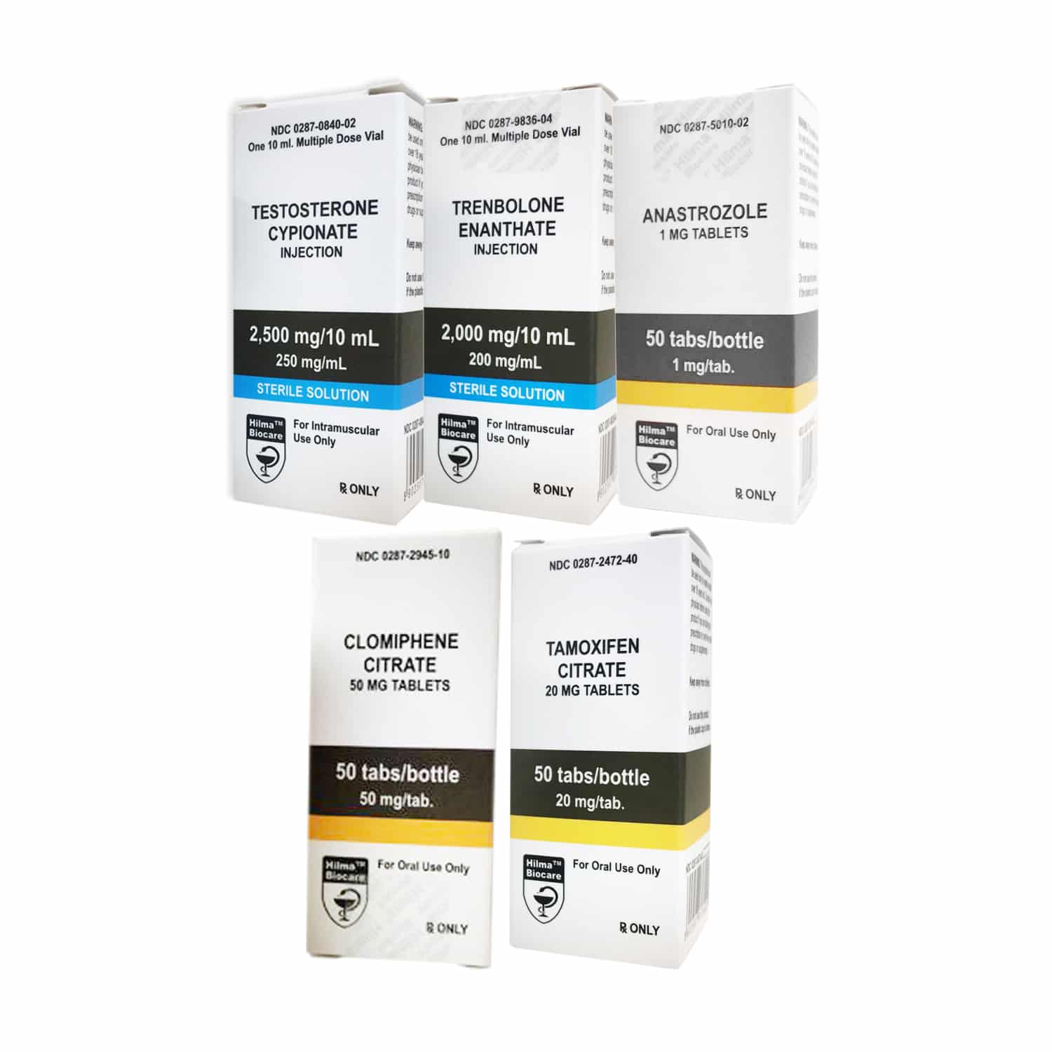 Hilma Lean Muscle Gain Pack: Testosteron Cypionate + Trenbolone Enanthate (10 veckor)