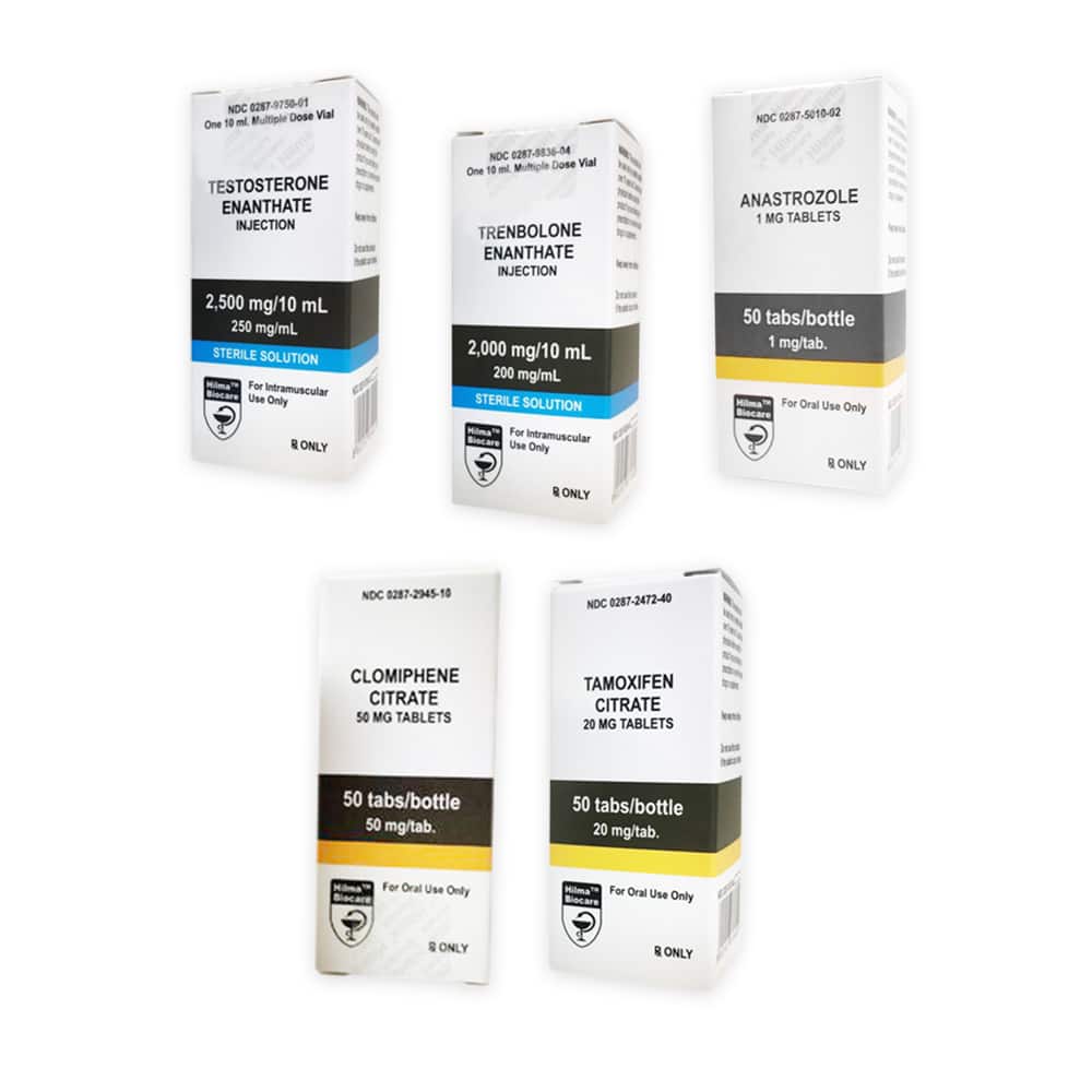 Hilma Lean Muscle Gain Pack: Testosteron Enanthate + Trenbolon Enanthate (10 veckor)