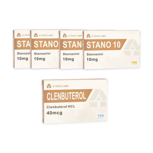 A Tech Labs Winstrol+ Clenbuterol oral steroid torrförpackning (10 veckor)
