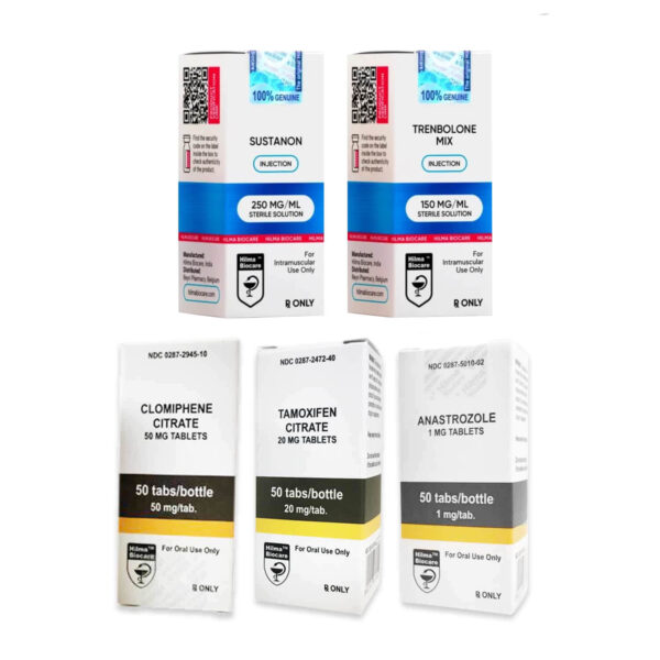 NIVÅ I (INJICERA) Lean Mass Gain Pack Hilma SUSTANON+ TRI TREN (10 veckor)