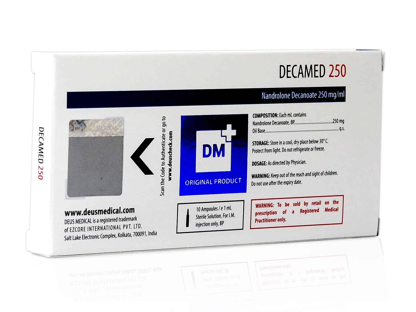 DEUSMEDICAL DECAMED 250 TILLBAKA