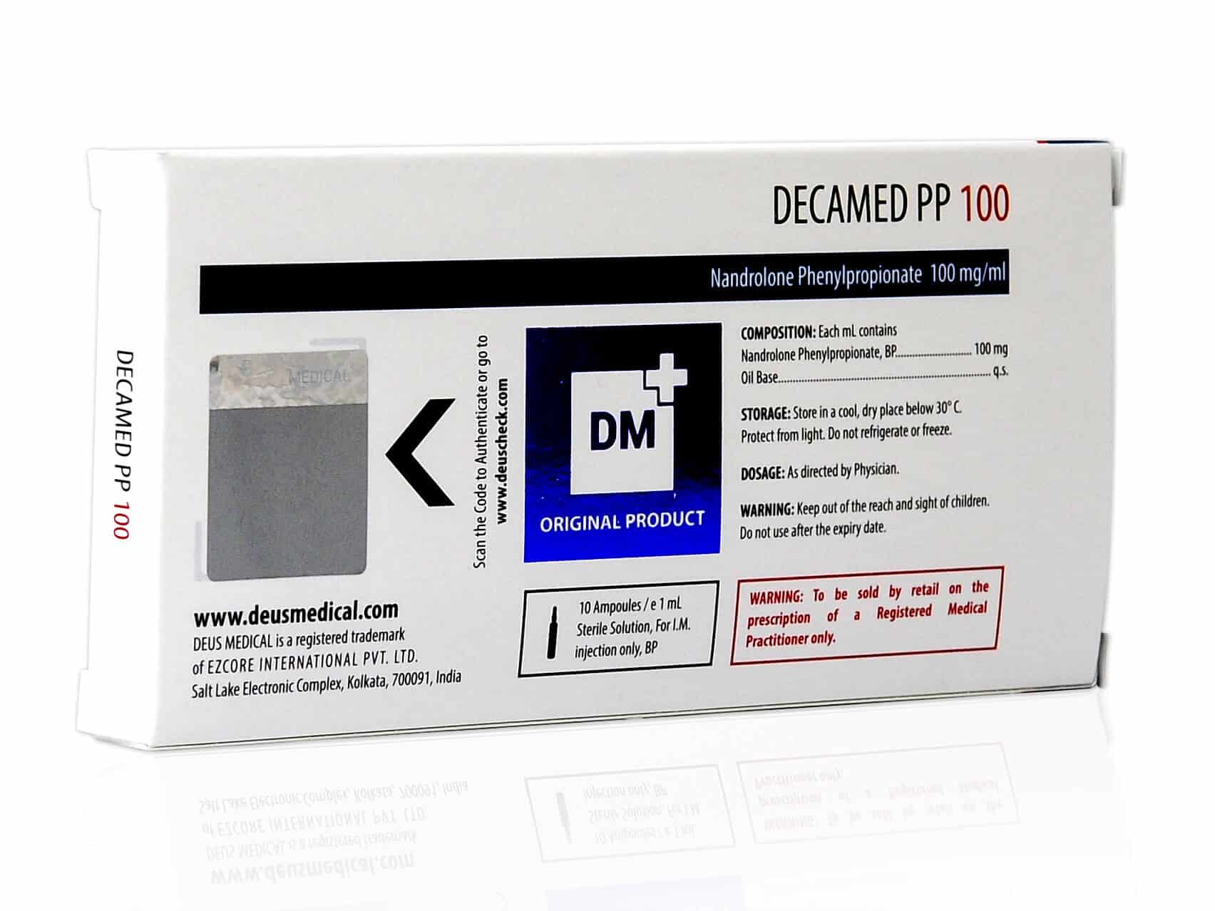 DEUSMEDICAL DECAMED PP 100 TILLBAKA