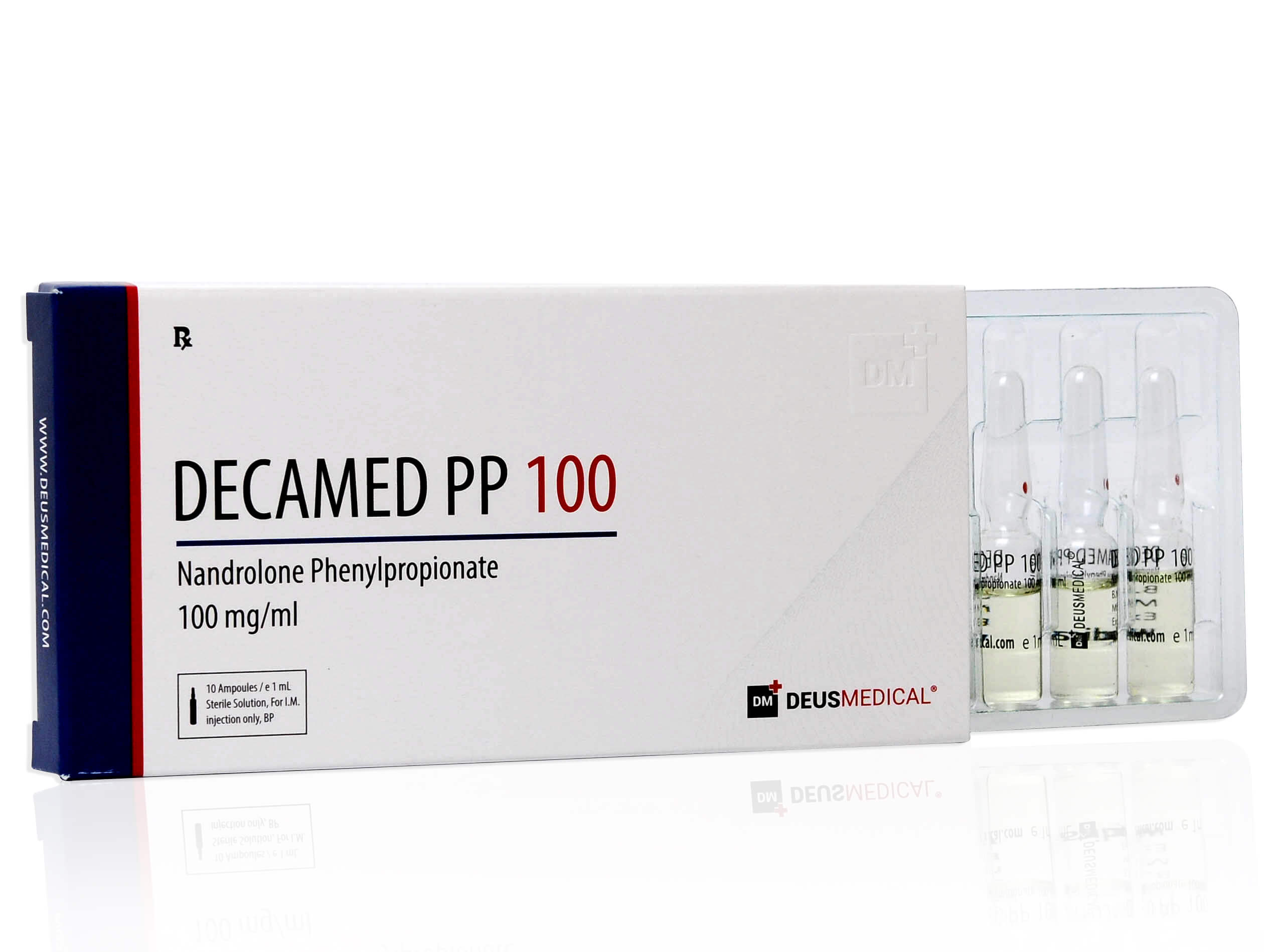 DEUSMEDICAL DECAMED PP 100 FRONT+3AMP