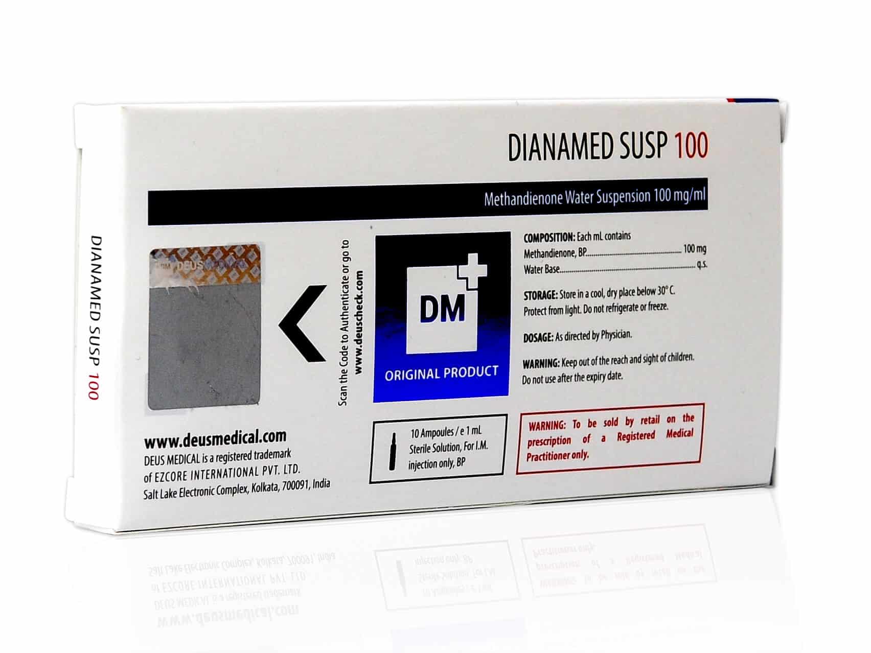DEUSMEDICAL DIANAMEDA SUSPENSION 100 BACK