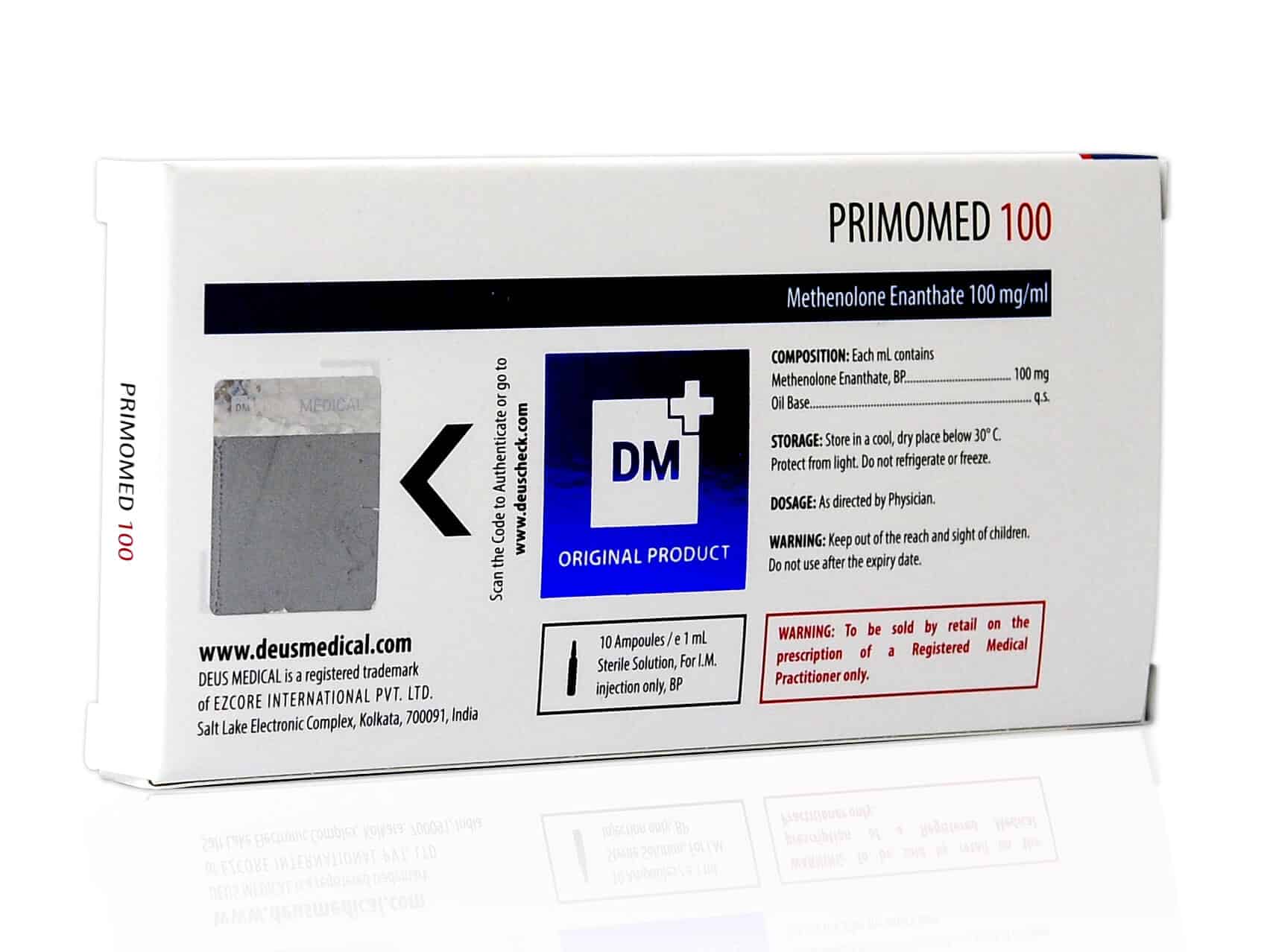 DEUSMEDICAL PRIMOMED 100 TILLBAKA