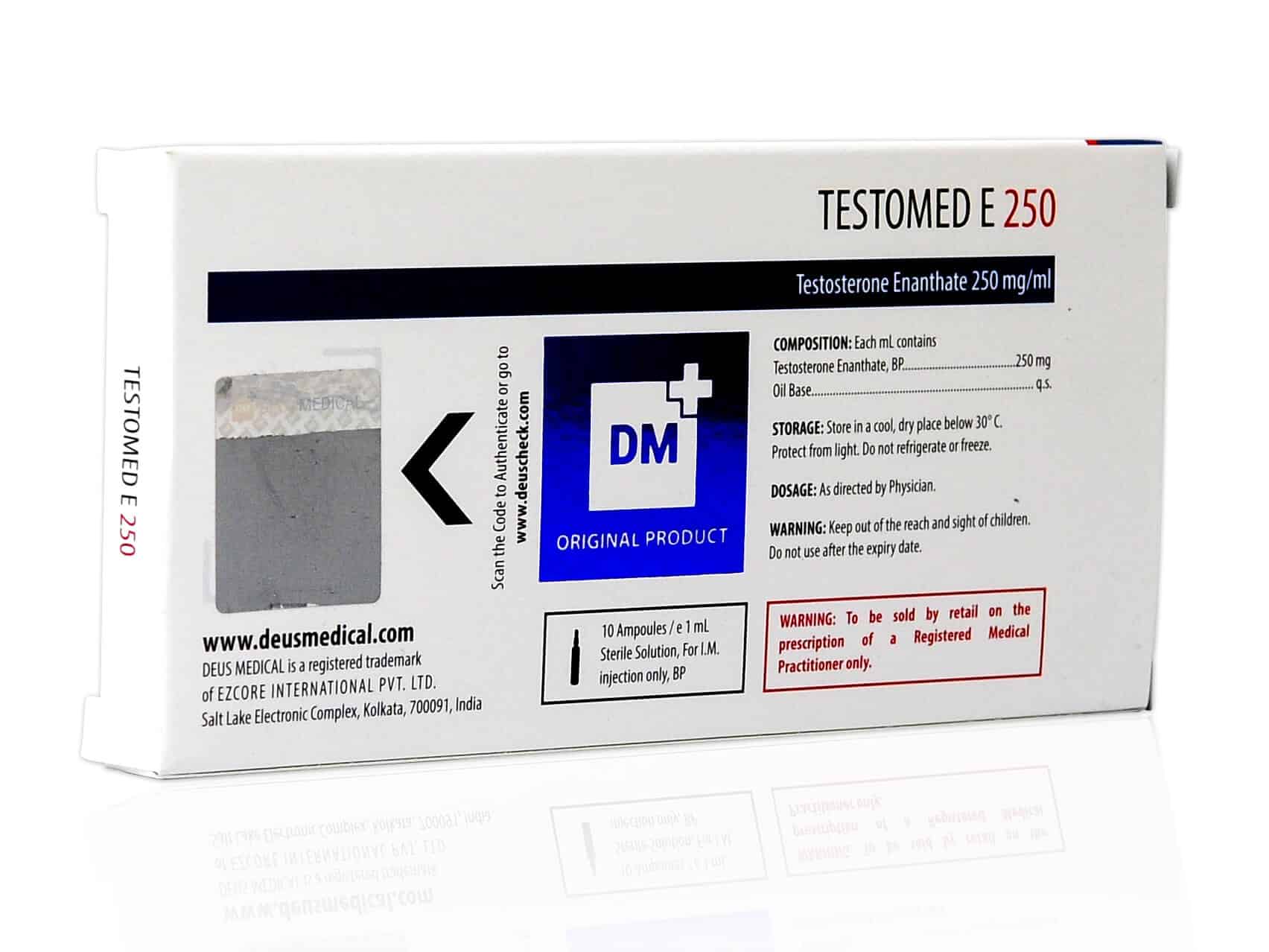 DEUSMEDICAL TESTAD E 250 RYGG
