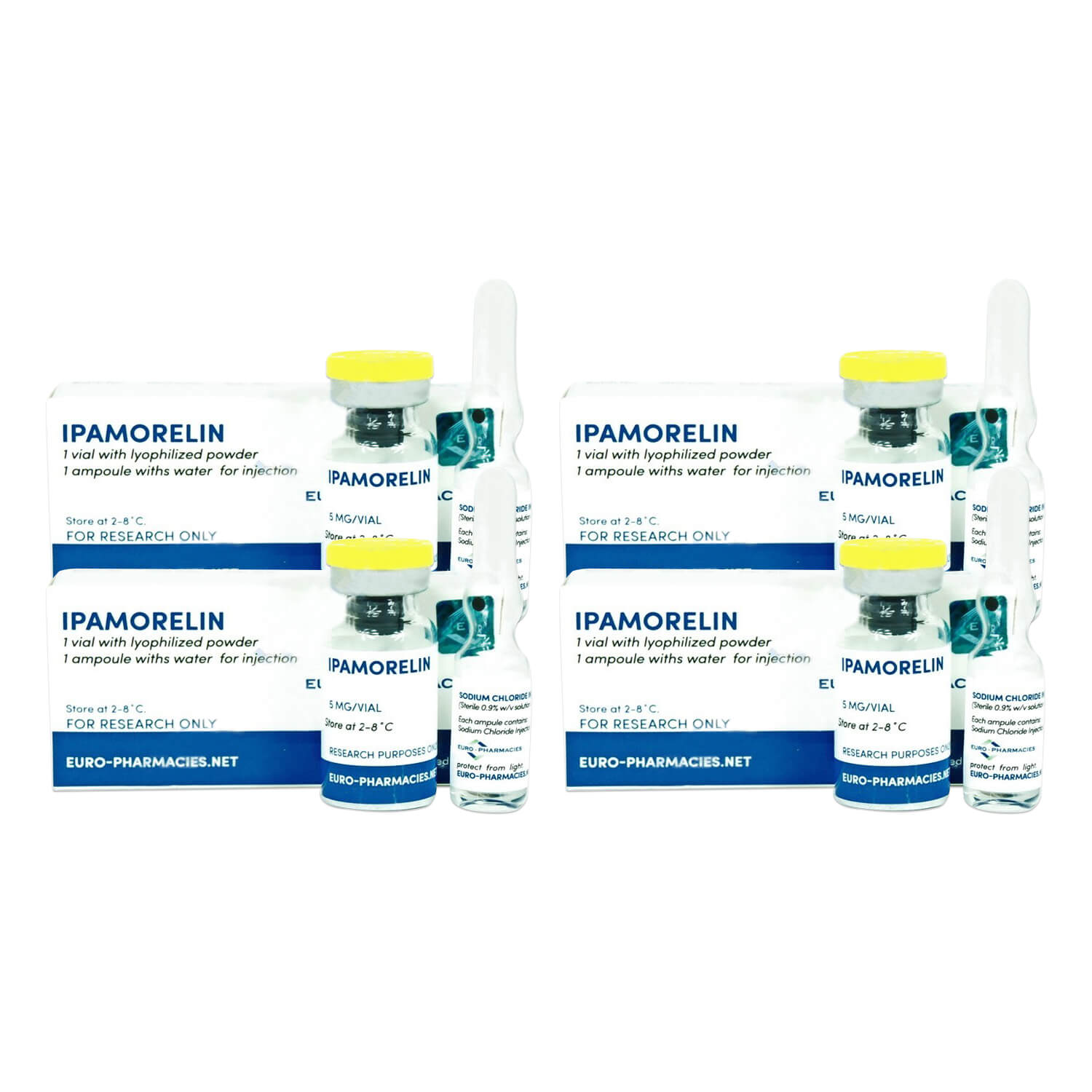 Anti-aging peptider paket Euro apotek Ipamorelin (12 veckor)