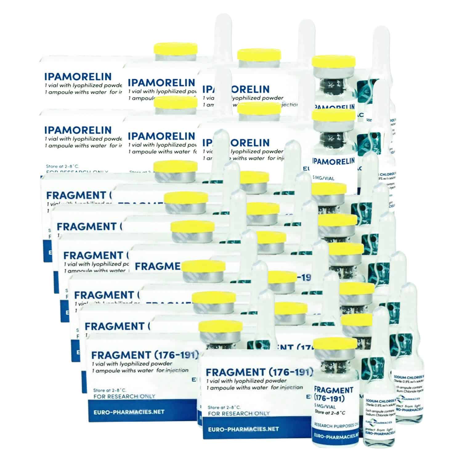 Anti-aging peptider paket europeiska apotek HGH Frag 176 191 ipamorelin (12 veckor)
