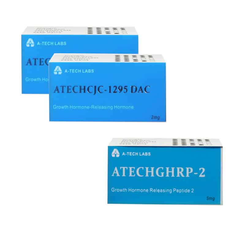 Pack Peptider Bulking Intermediate GHRP 2 CJC 1295 DAC 12 veckor A Tech Labs