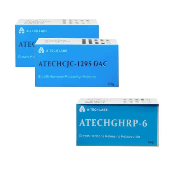 Pack Peptider Bulking Intermediate GHRP 6 CJC 1295 DAC 12 veckor A Tech Labs