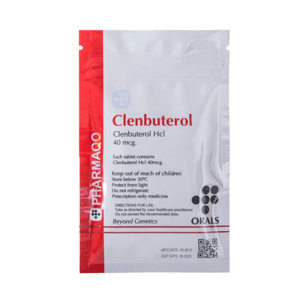 Clenbuterol 40mcg x 100 Clenbuterol 40mcg tabletter 100 tabletter Pharmaqo Labs 47 €