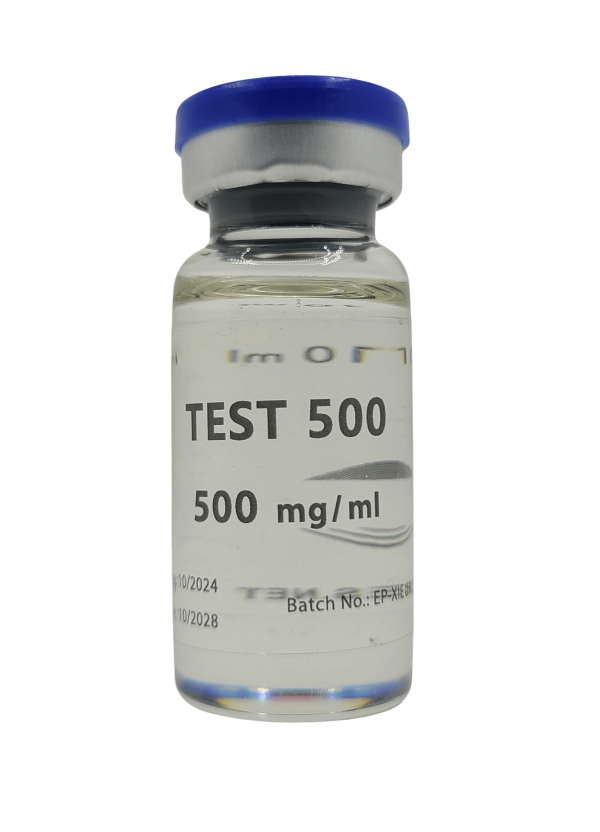 Test 500 500 mg ml, 10 ml injektionsflaska