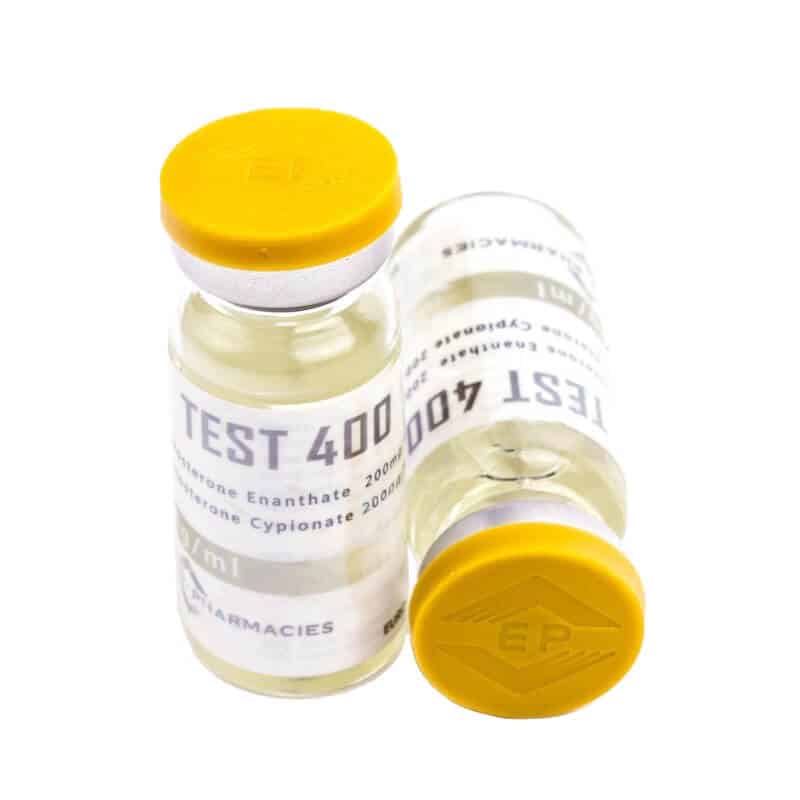test 400 400 mg/ml 10 ml injektionsflaska euro guld