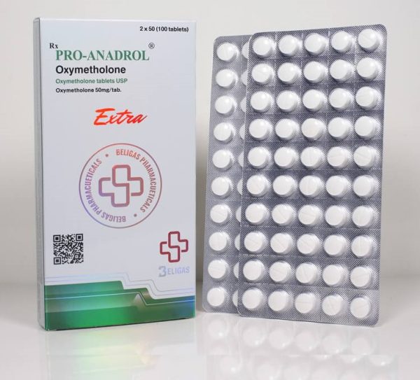 Pro Anadrol (50 mg 100 tabletter) Beligas (internationell)