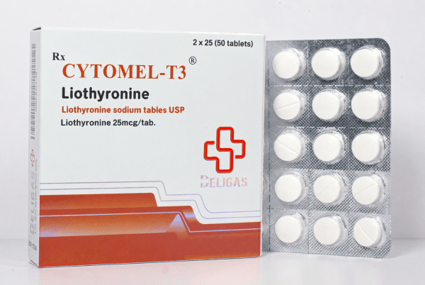 Cytolmel T3 (25mcg) - Beligas (internationellt)