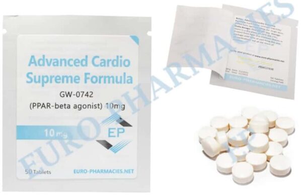 Advanced Cardio (GW 0742) 10 mg tablett 50 tabletter Euro Pharmacies EU