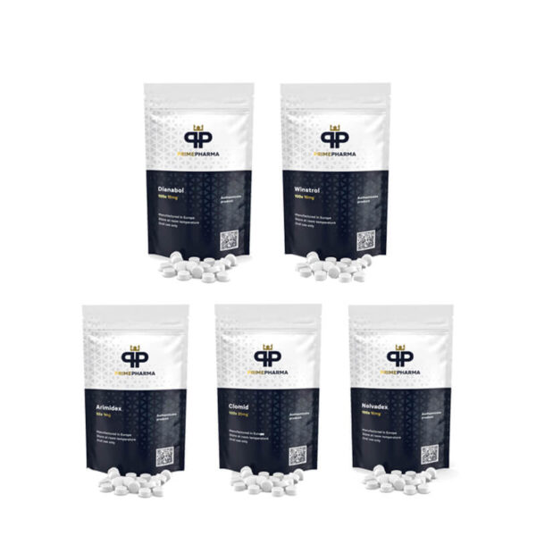Lean Mass Gain Pack: Orala steroider Dianabol + Winstrol (4 veckor) PRIME PHARMA