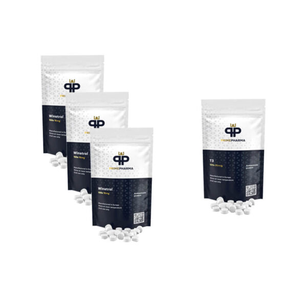 Stanozolol + T3 Cytomel Torrpaket Orala Steroider (8 veckor) PRIME PHARMA