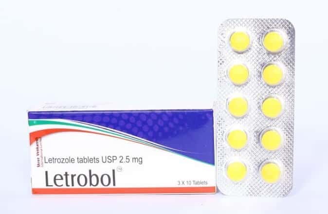 LETROBOL - Letrozol 2,5 mg (30 tabletter) - Shree Venkatesh