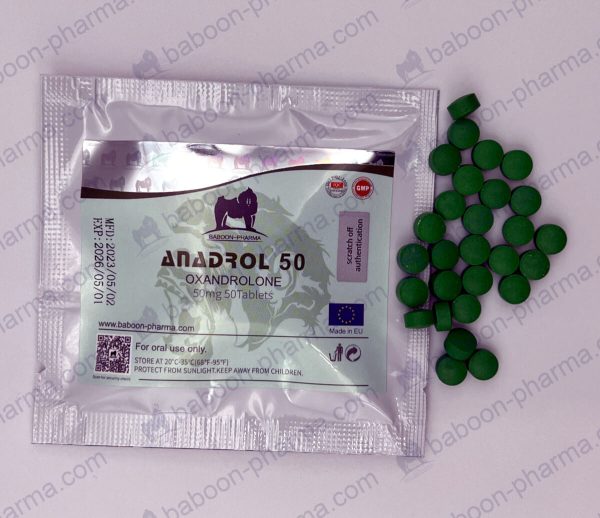 Baboon Pharma Orala tabletter Anadrol 50 1