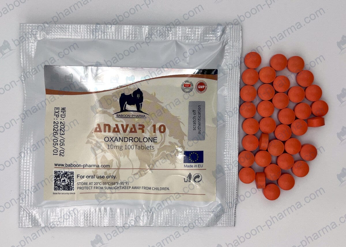 Baboon Pharma orala tabletter Anavar 10 1