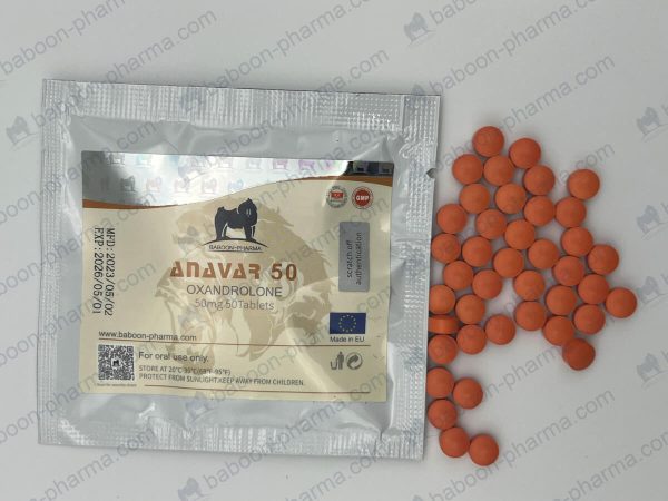 Baboon Pharma Oral tabletter Anavar 50 1
