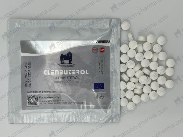 Baboon Pharma Orala tabletter Clenbuterol 40 1
