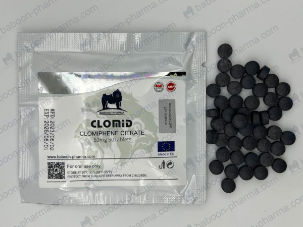 Baboon Pharma Orala tabletter Clomid 50 1