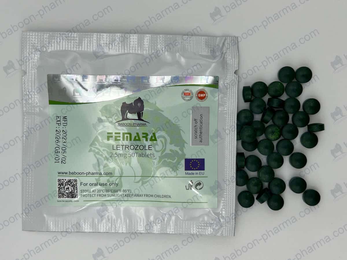 Baboon Pharma Orala tabletter Femara 2,5 1