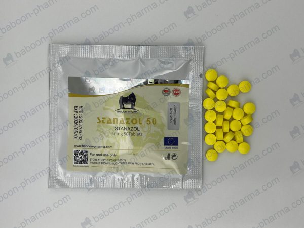 Baboon Pharma orala tabletter Stanazol 50 1