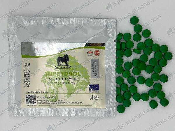 Baboon Pharma Orala tabletter Superdrol 10 1