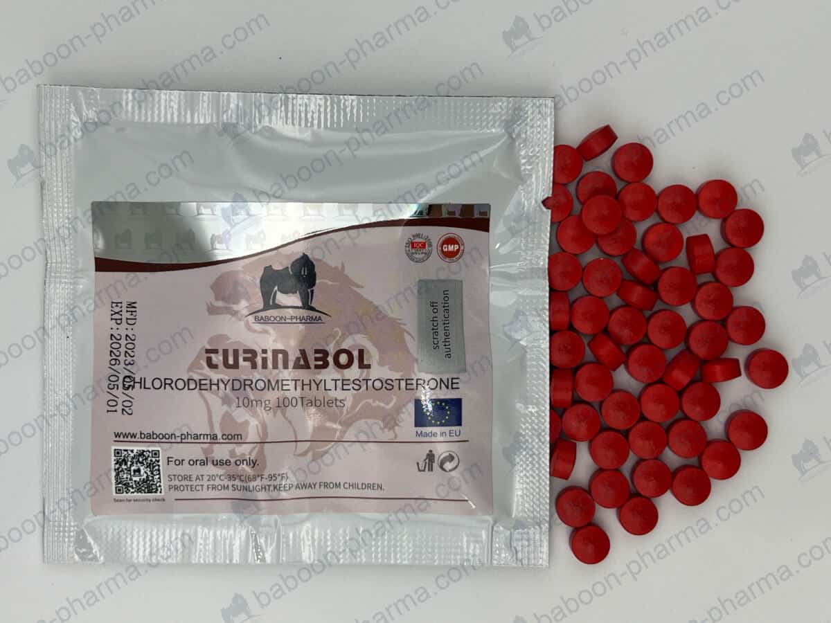 Baboon Pharma Orala tabletter Turinabol 10 1