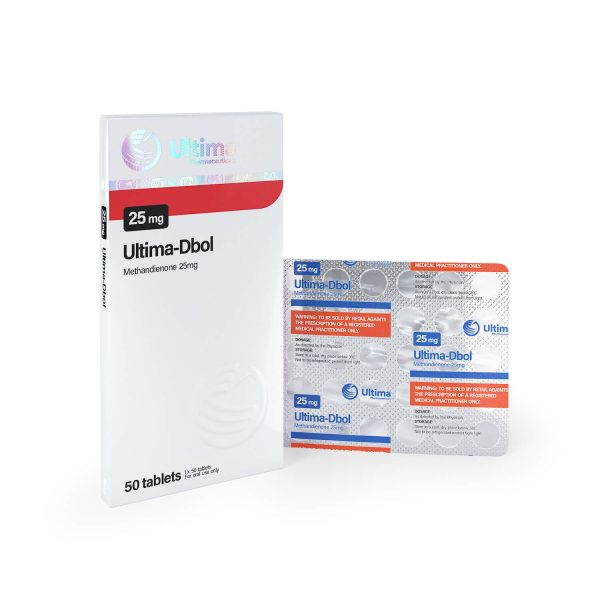 Ultima dbol 25 50 piller x 25 mg