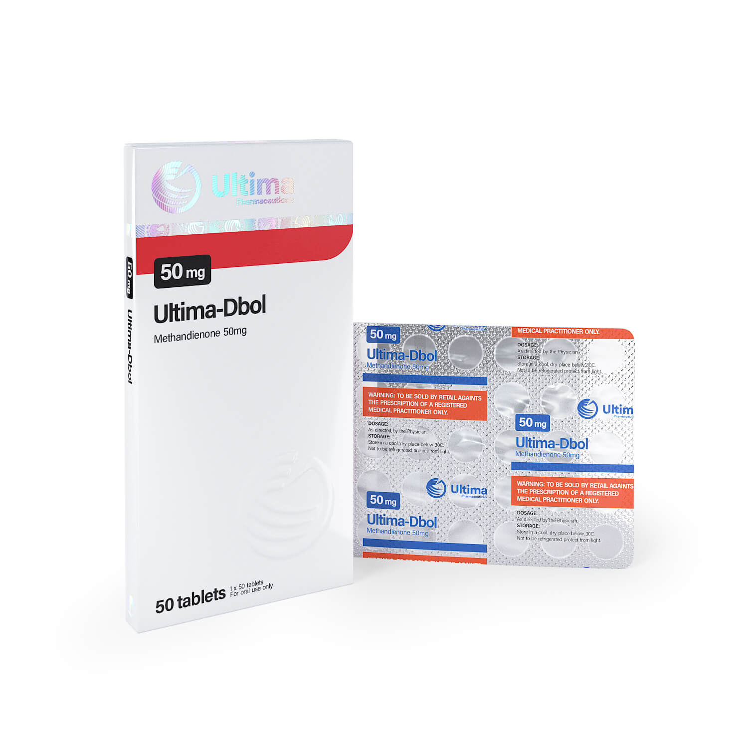 Ultima dbol 50 50 piller x 50 mg