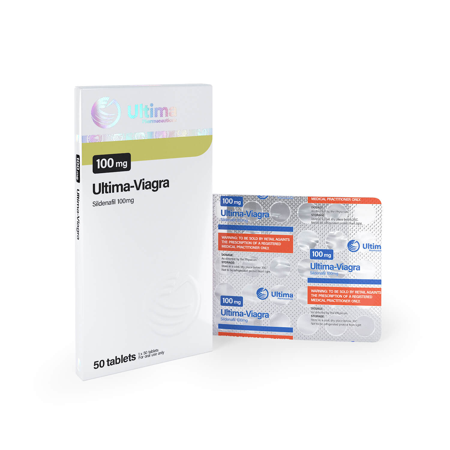 Ultima Viagra 50 piller x 100 mg