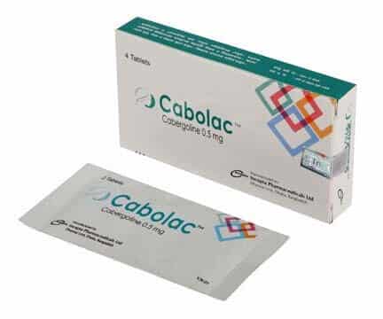 Cabolac 0 5mg 4 sachet
